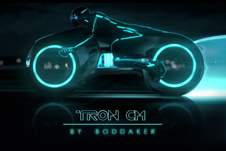 Tron Lightcycle CM by Boddaker
