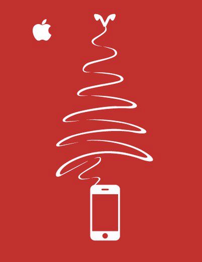 Świąteczny iPhone