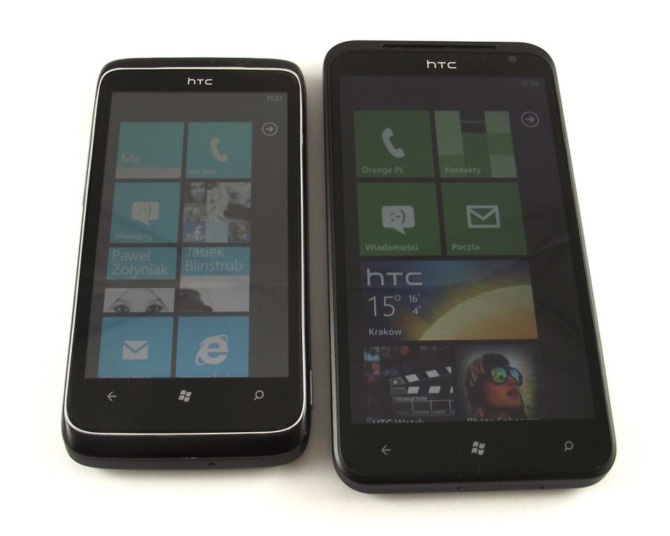 HTC Titan i HTC 7 Trophy