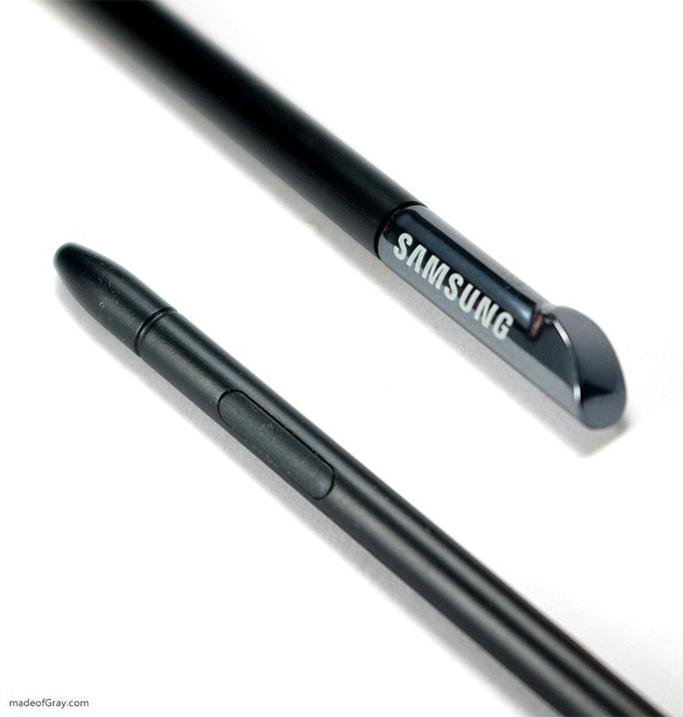 Samsung Galaxy Note - rysik | fot. madeofGray.com