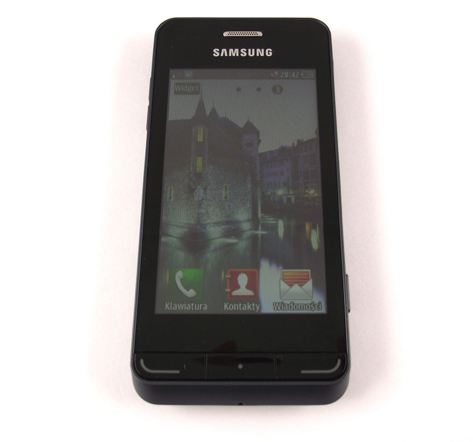 Samsung Wave 723 - ekran główny