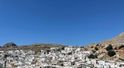 Lindos, droga z Kiotari do Lindos oraz plaża Prasonisi