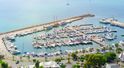 Marina i plaża w Sidi Bou Said