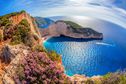 Słynna Zatoka Wraku na Zakynthos