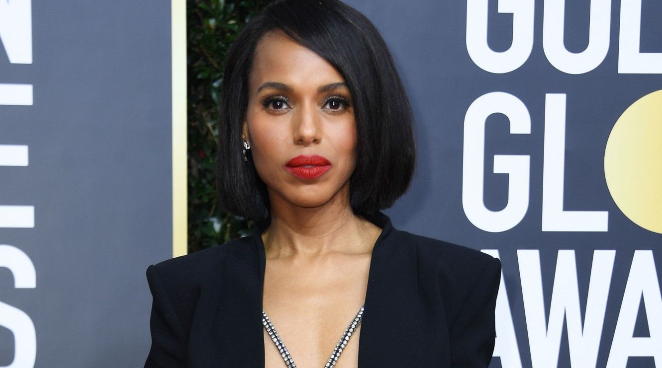 Złote Globy: Kerry Washington bez bielizny - WP Gwiazdy