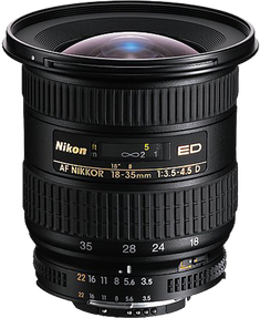 Nikon AF Nikkor 18-35mm f/3.5-4.5D IF ED