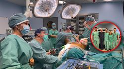 Pierwsza taka operacja w Polsce. "Tkanki pobraliśmy z uda"