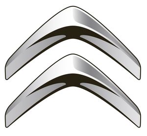 Logo Citroëna przedstawia: