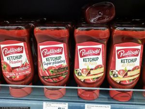 Gdzie jest produkowany ketchup ze zdjęcia?