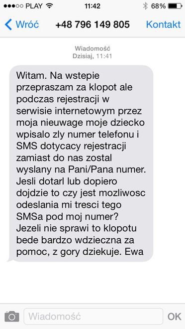 Tekstowe numery randkowe