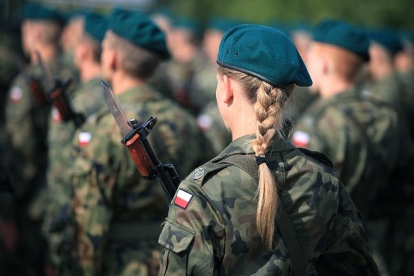 Znalezione obrazy dla zapytania wojsko polskie kobiety