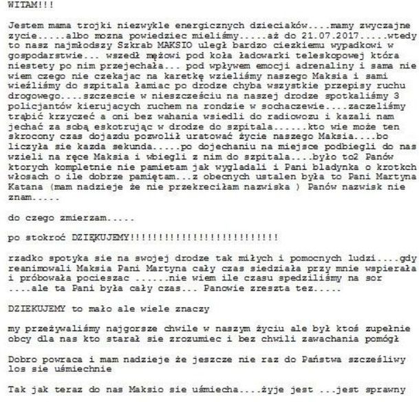 spotyka się z chłopcem mamy