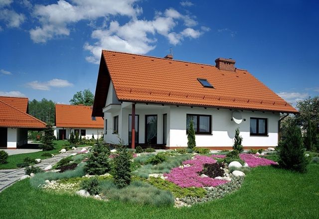 Biała Elewacja Domu Zawsze Na Czasie Zdjęcia Domów Wp Dom
