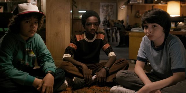 Na planie "Stranger Things".