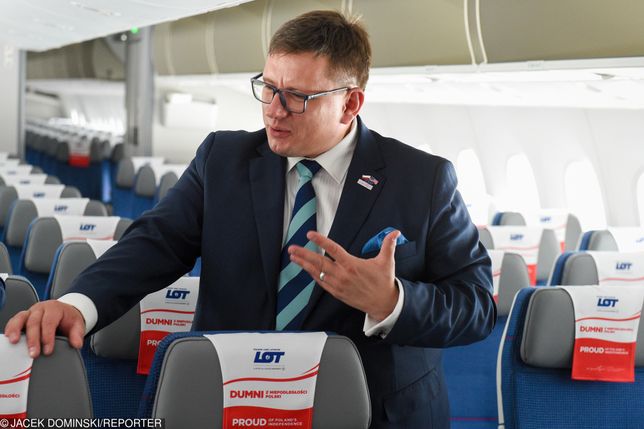 W LOT jestem na lata - mówi prezes spółki Rafał Milczarski