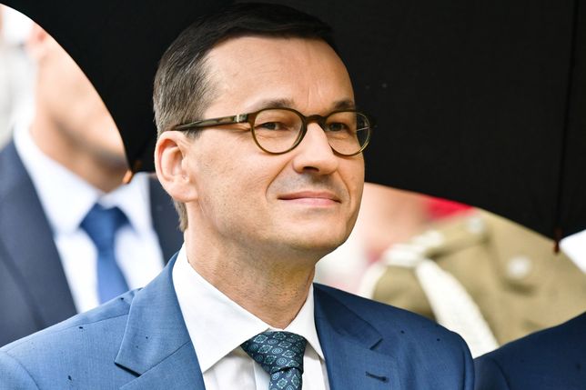 Płaca minimalna w górę. Na zdj. premier Mateusz Morawiecki.
