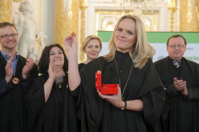 Zyta Czechowska dziękowała mężowi, córce i dziewiątce swojego rodzeństwa