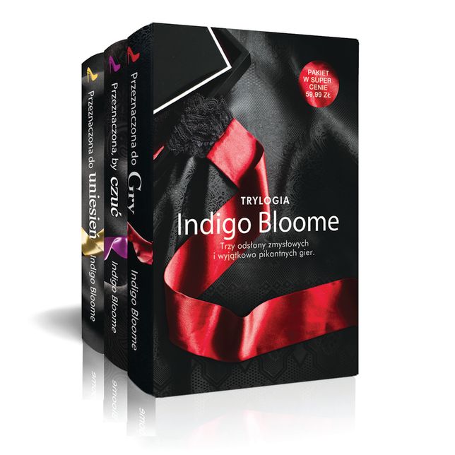 Pakiet Indigo Bloome Przeznaczona Do Gry Przeznaczona By Czuc Przeznaczona Do Uniesien Ksiazka Wp Ksiazki