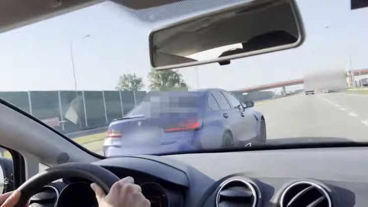Kutnowska policja wezwała kierowcę BMW M3