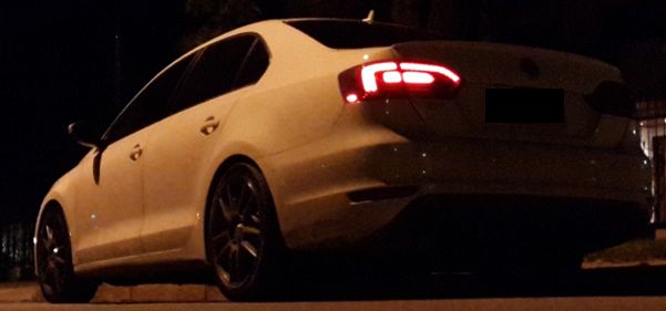VW Jetta GLI - tylne światło postojowe lewe