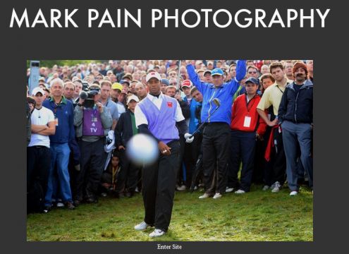 Mark Pain zwalony z nóg uderzeniem Tigera Woodsa...