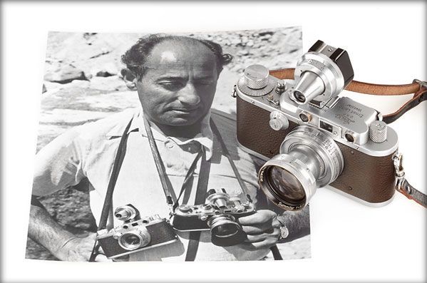 Alfred Eisenstaedt i jego aparaty