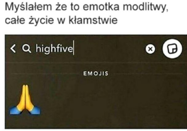 Modlitwa Czy Piateczka Spor O Znaczenie Emoji Trwa A Rozwiazanie Zagadki Jest Proste Komorkomania Pl