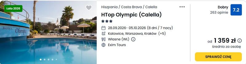 Costa Brava oferta