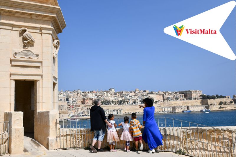 Piękny widok na Vallettę