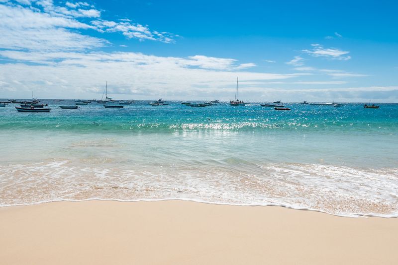 Plaża na Wyspach Zielonego Przylądka