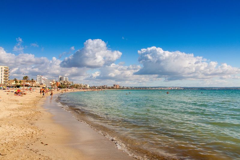 Platja de Palma na Majorce