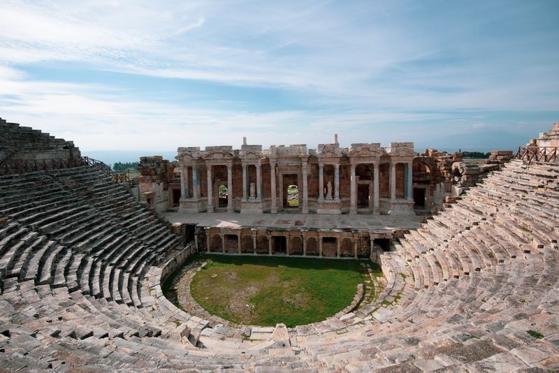 Starożytne Hierapolis - teatr antyczny