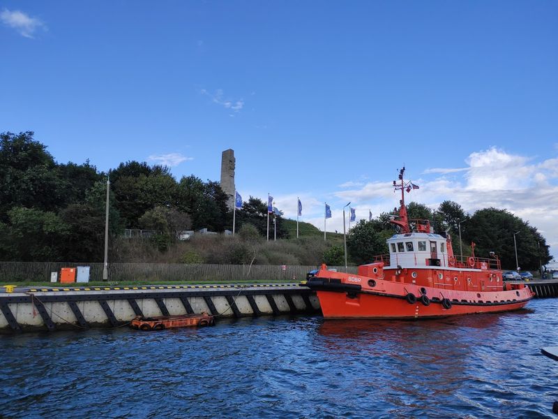 Westerplatte widok z wody