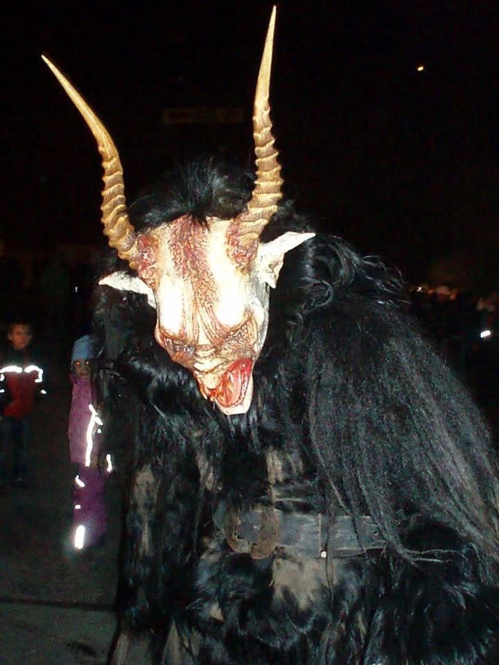 Krampusy w Austrii
