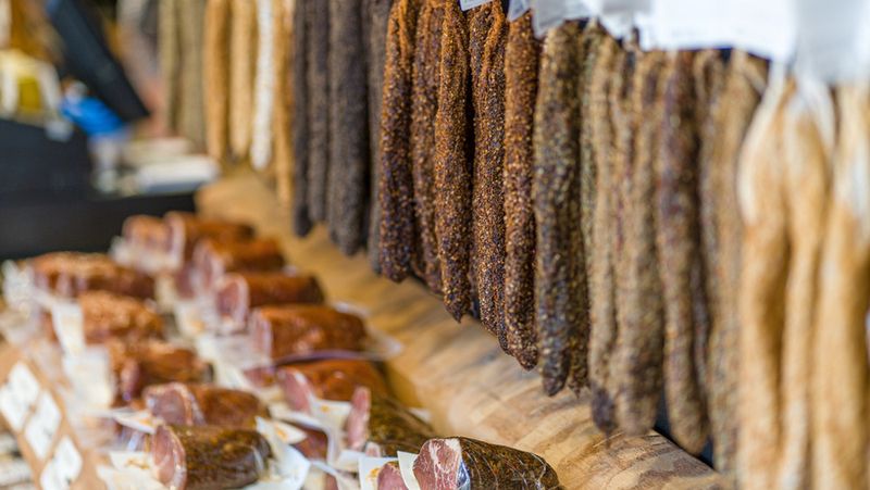 Tradycyjne hiszpańskie wędliny