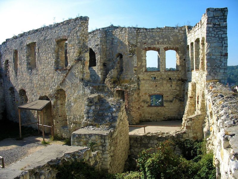 Ruiny zamku w Kazimierzu Dolnym