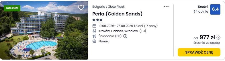 Oferta do Bułgarii