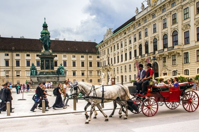 Hofburg - rezydencja władców Austrii