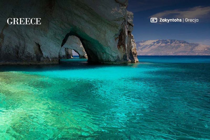 Błękitna Jaskinia - Zakynthos