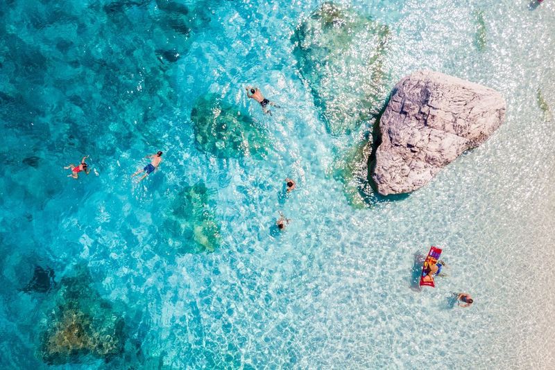 Piękna plaża na Sardynii