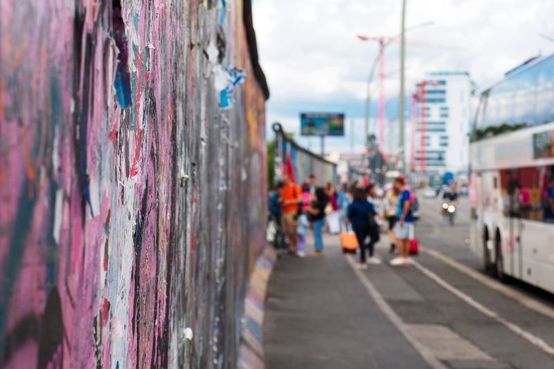 East Side - mur na którym znajdują się słynne murale