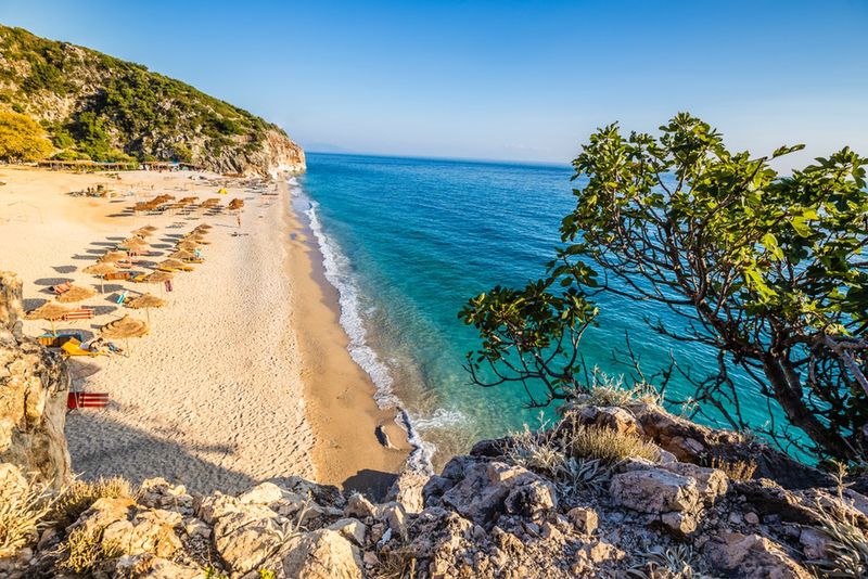 Plaża Gjipe, Vlora, Albania, Europe