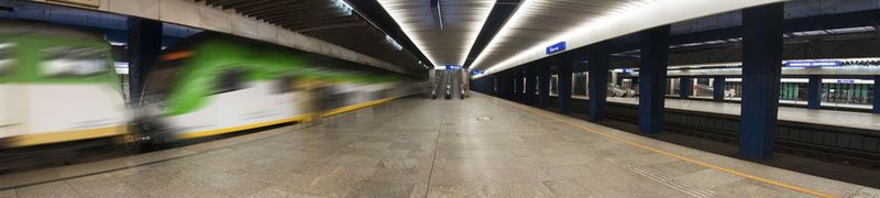 Stacja w Warszawie Centralnej