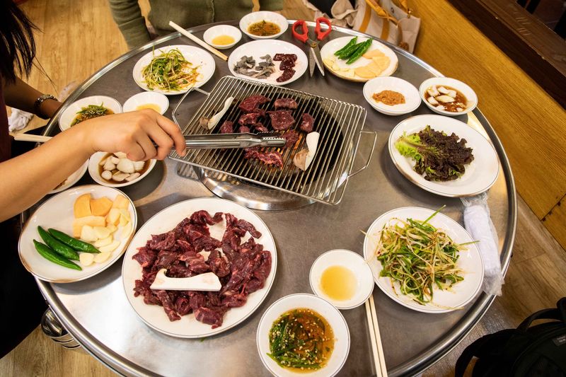 Grillowane danie koreańskie