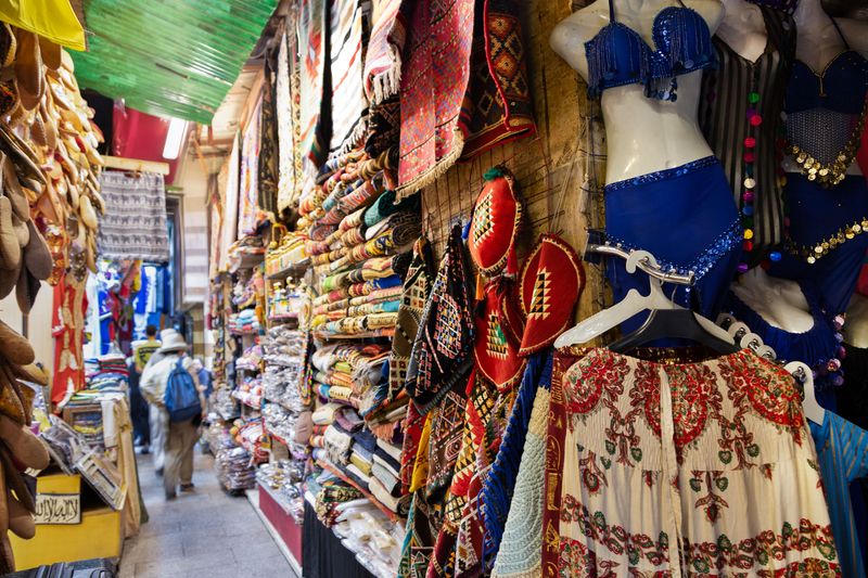 Egipski bazar pełen różności