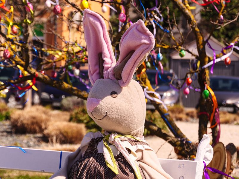 Dekoracja wielkanocna w Budapeszcie