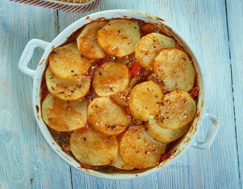 Tumbet - tradycyjna zapiekanka