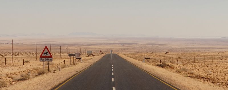 Droga przez pustynię