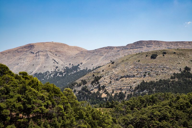 Attaviros, góry na Rodos 