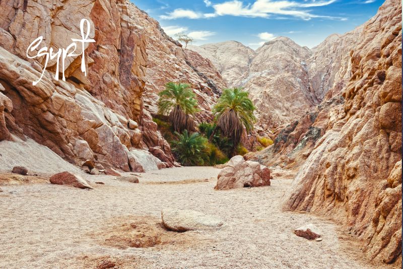 Kolorowy Kanion atrakcja Sharm el Eheikh
